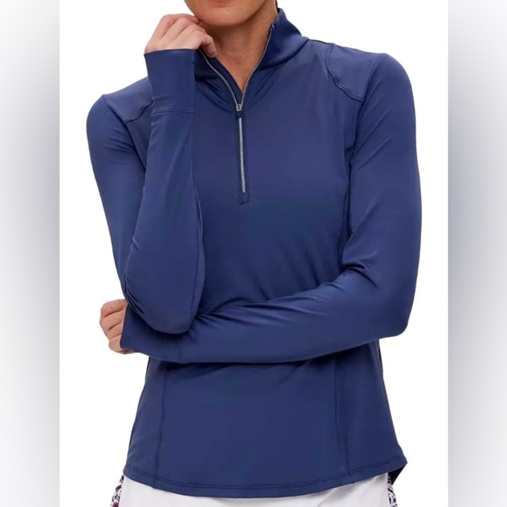 Zero Restriction Renae half zip. Navy. Xl. Excellent condition
